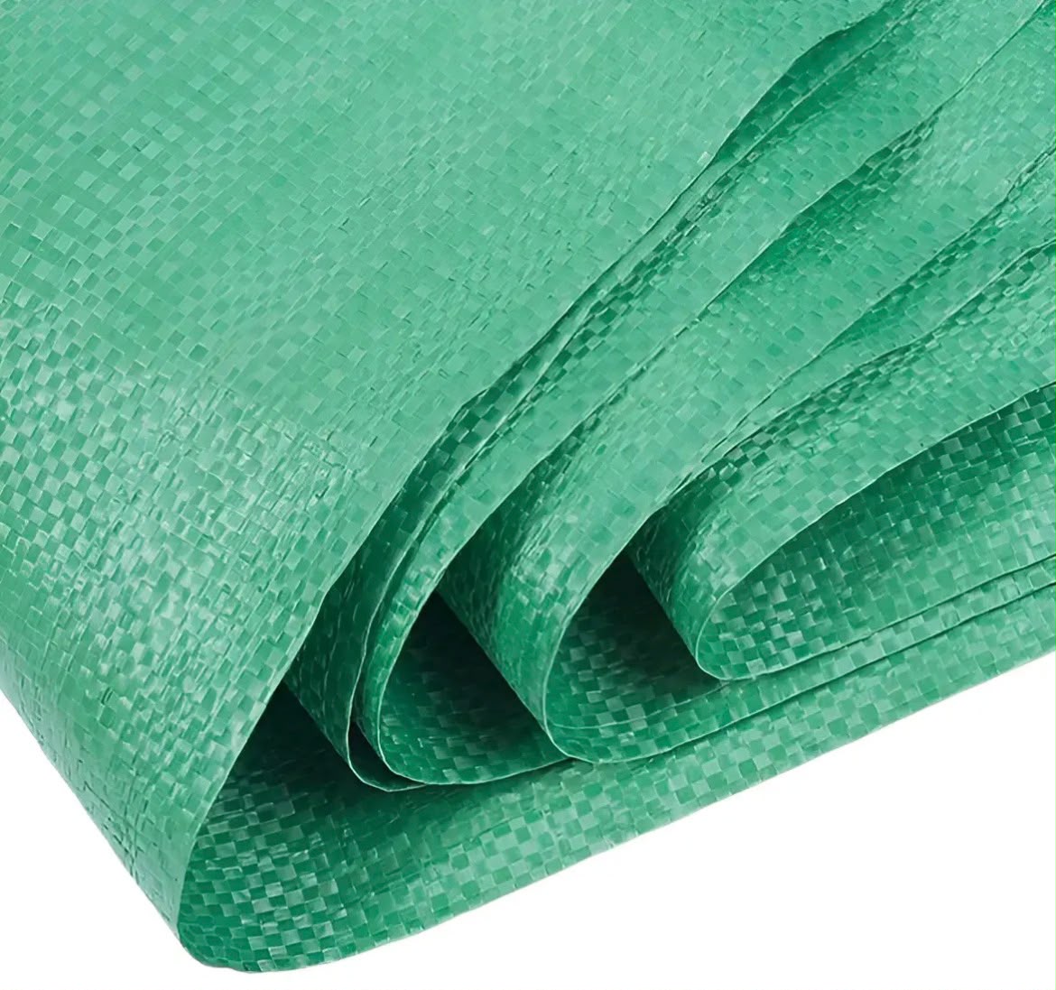 Rollo de cubre cerco de rafia color verde