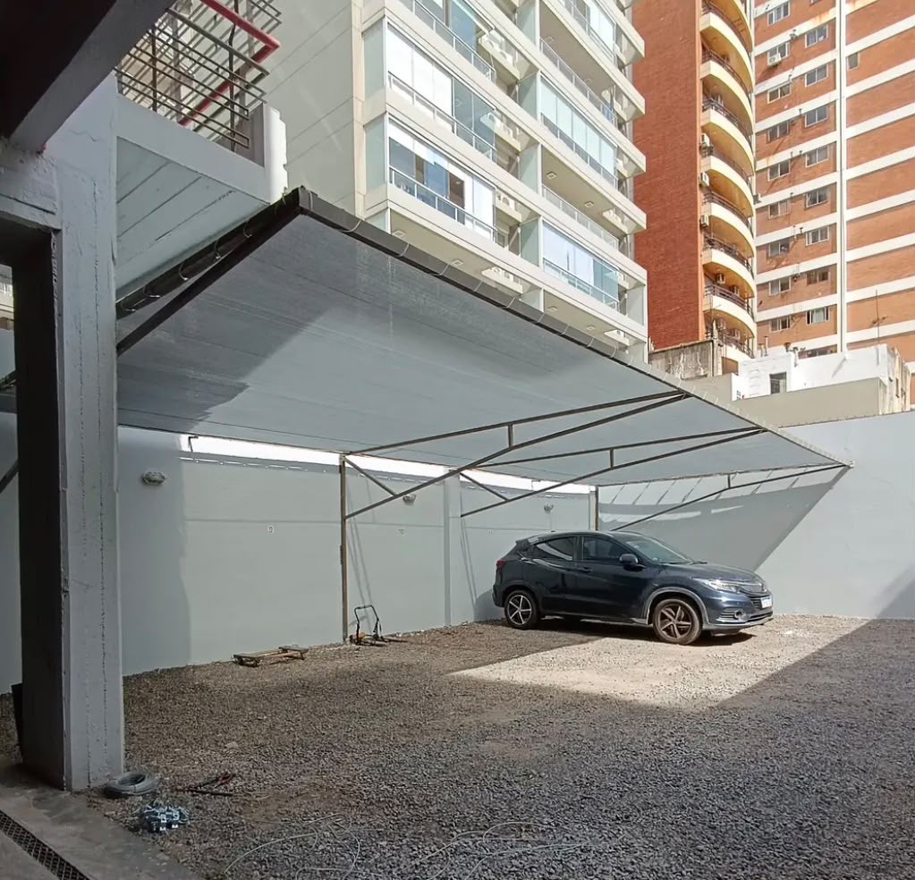 Instalación completa de media sombra