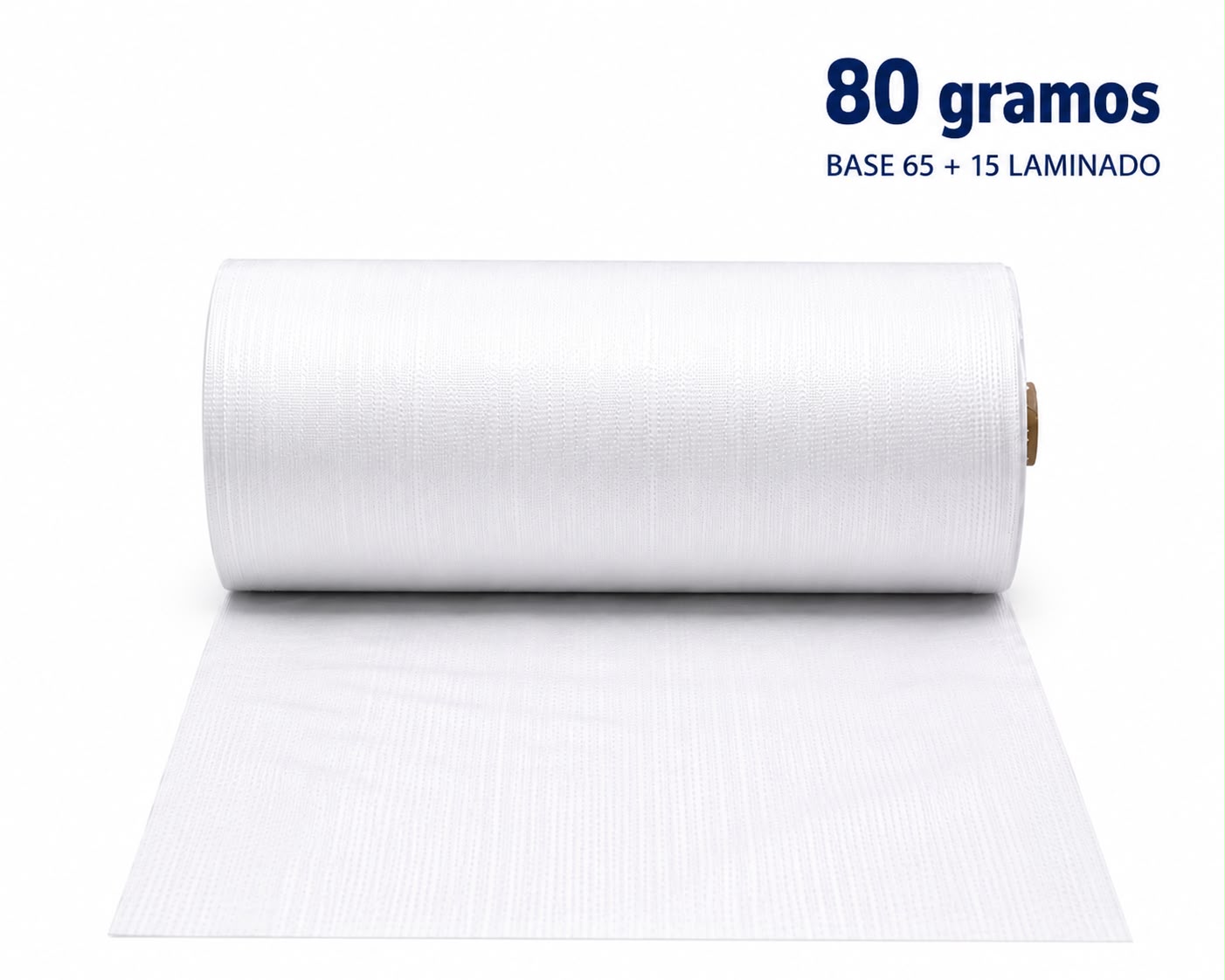 Rollo de tela tubular de polipropileno laminada